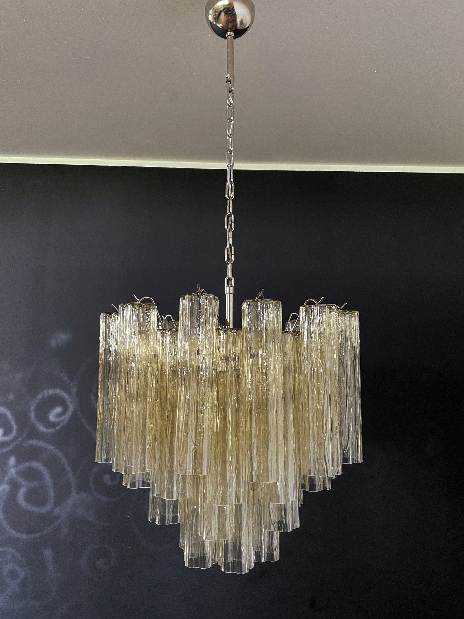 Murano Chandelier – 36 tubes – Yellow - Image 8