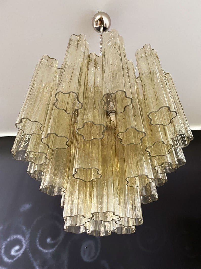 Murano Chandelier – 36 tubes – Yellow - Image 9
