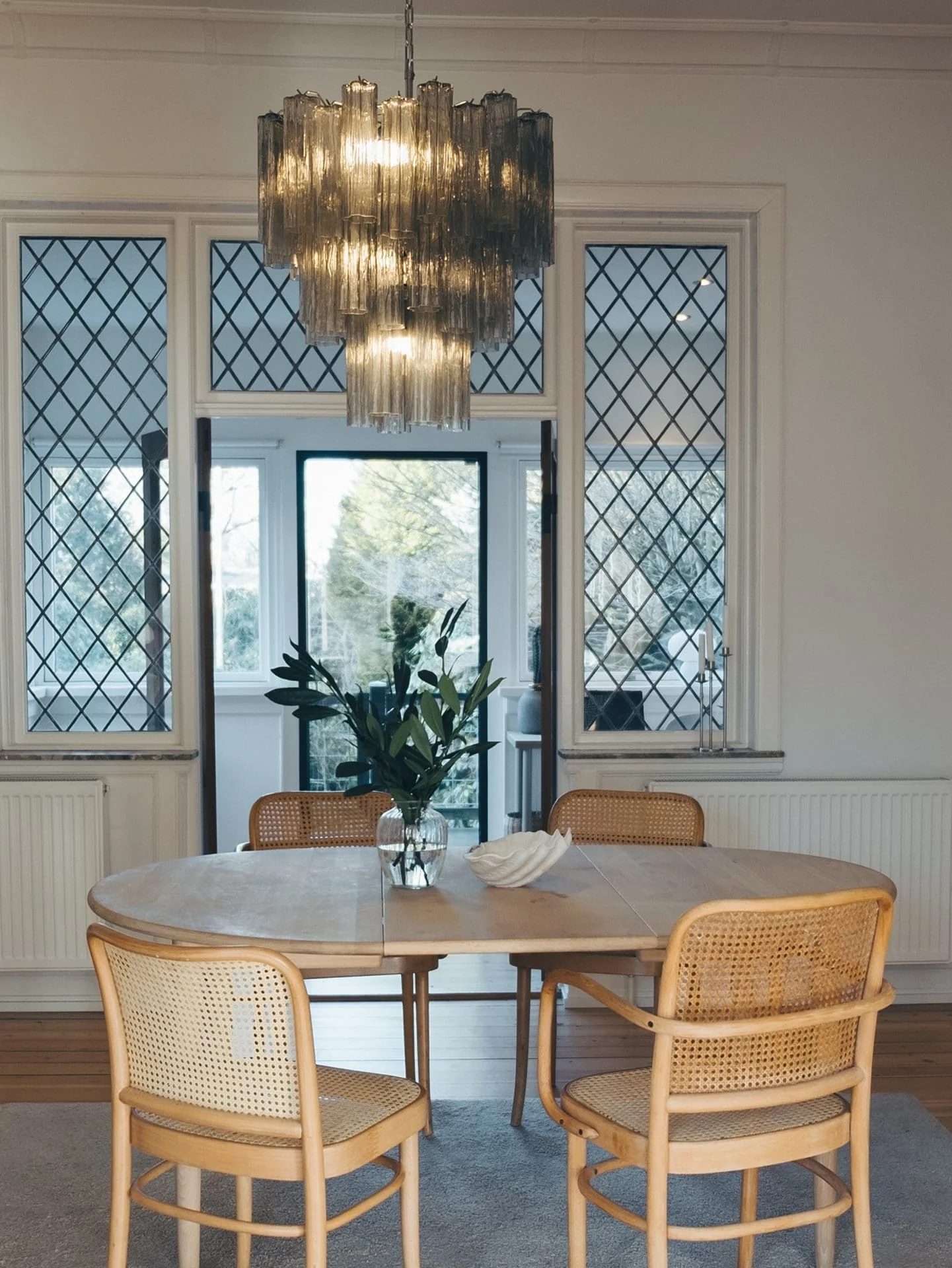 Murano Chandelier – 48 tubes – Smoked - Image 12