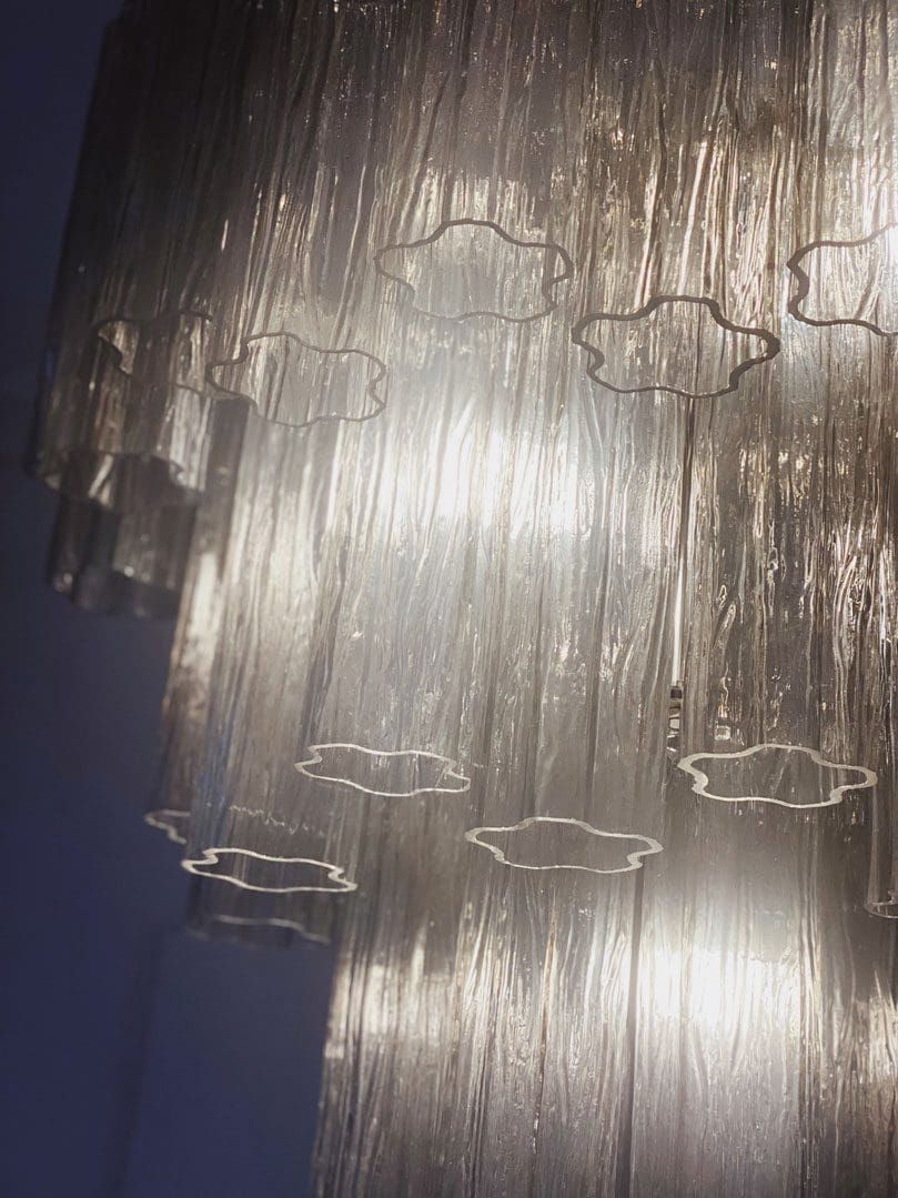 Murano Chandelier – 48 tubes – Smoked - Image 21