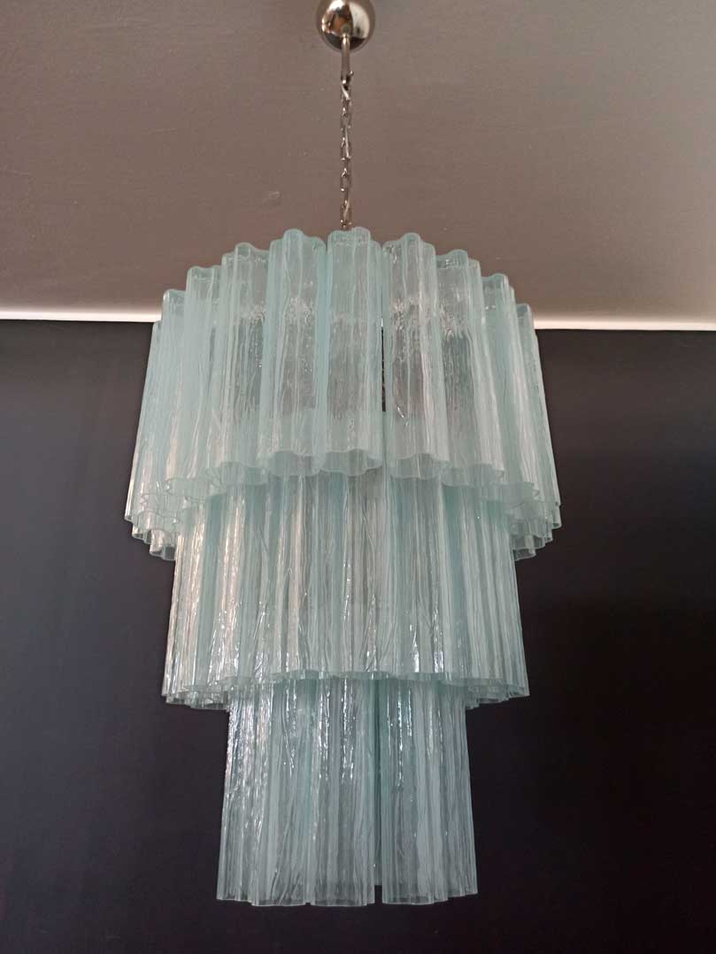 Murano Chandelier – 52 tubes – Opal - Image 4
