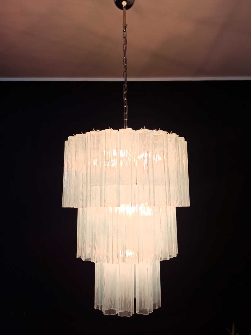 Murano Chandelier – 52 tubes – Opal - Image 7