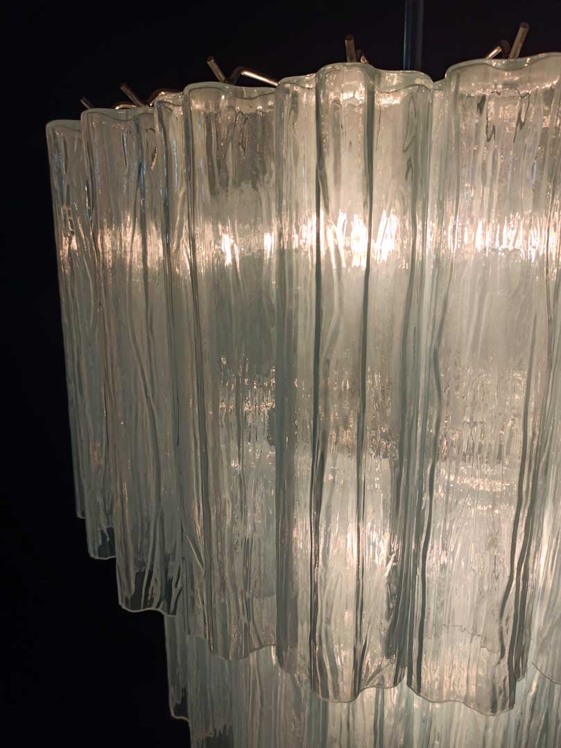 Murano Chandelier – 52 tubes – Opal - Image 8