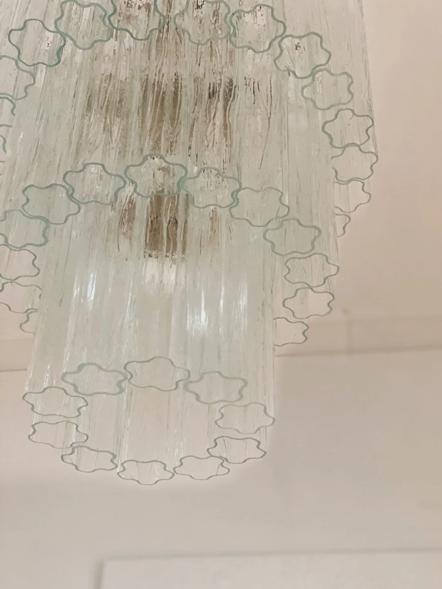 Murano Chandelier – 52 tubes – Transparent - Image 7
