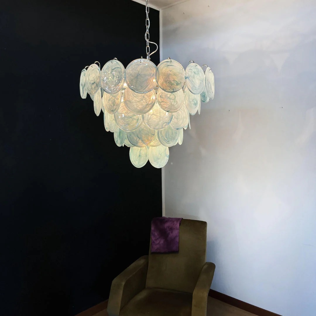 Murano Chandelier 57 Blue - Image 5