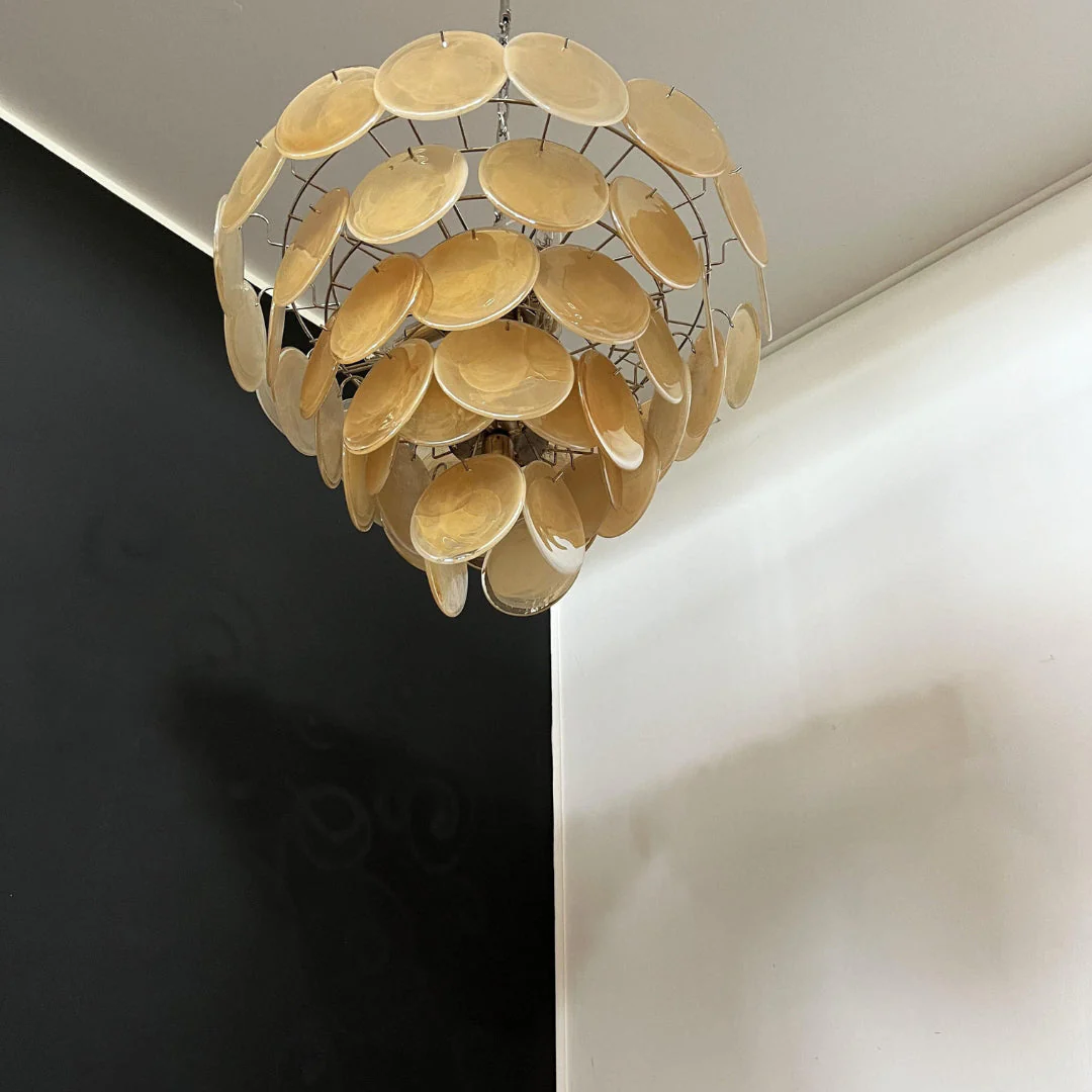 Murano Chandelier 57 Gold - Image 17