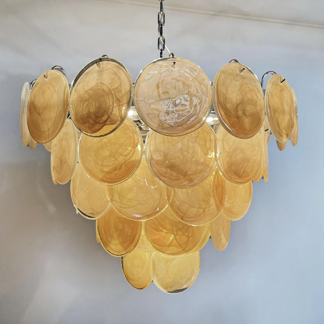 Murano Chandelier 57 Gold - Image 24