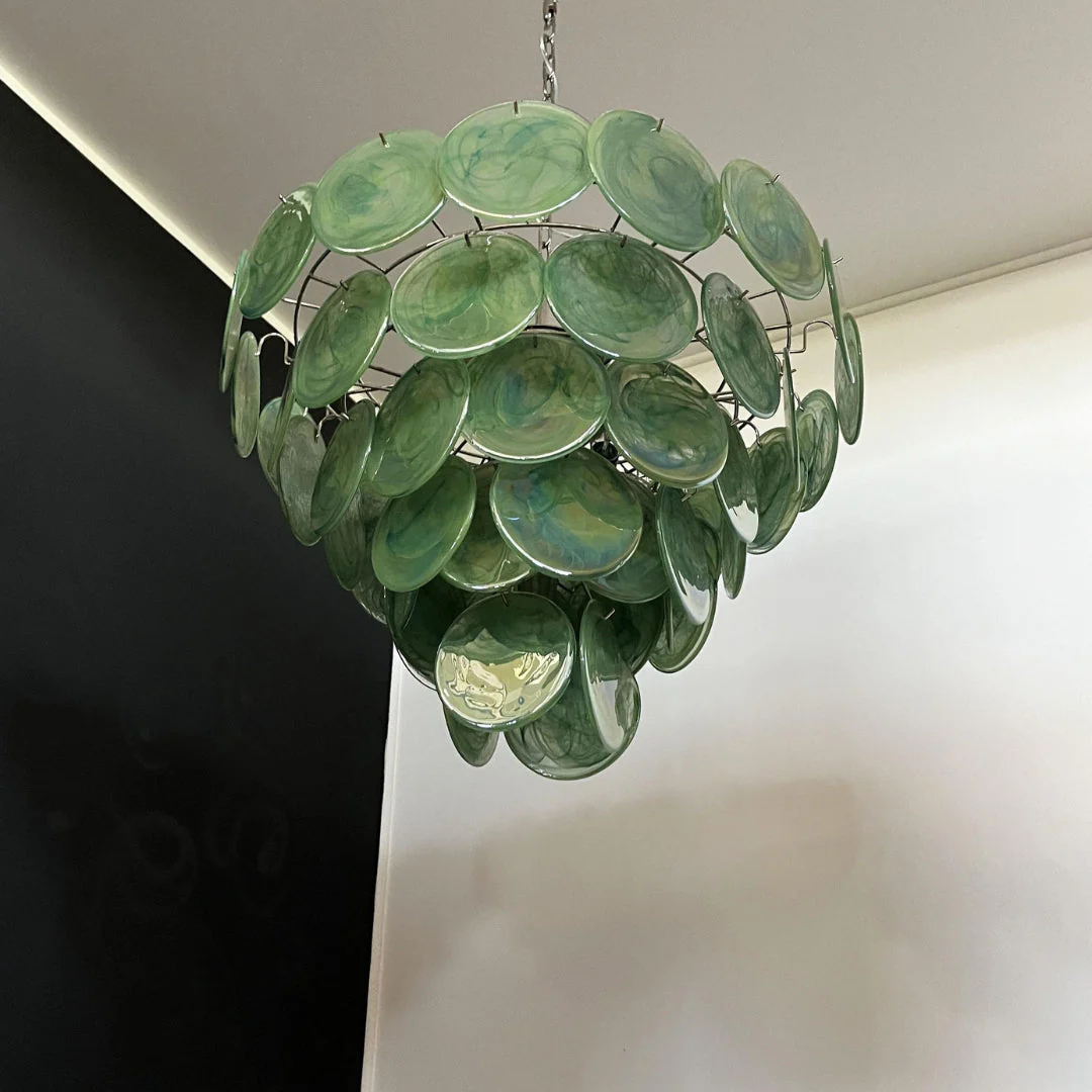 Murano Chandelier 57 Green - Image 17