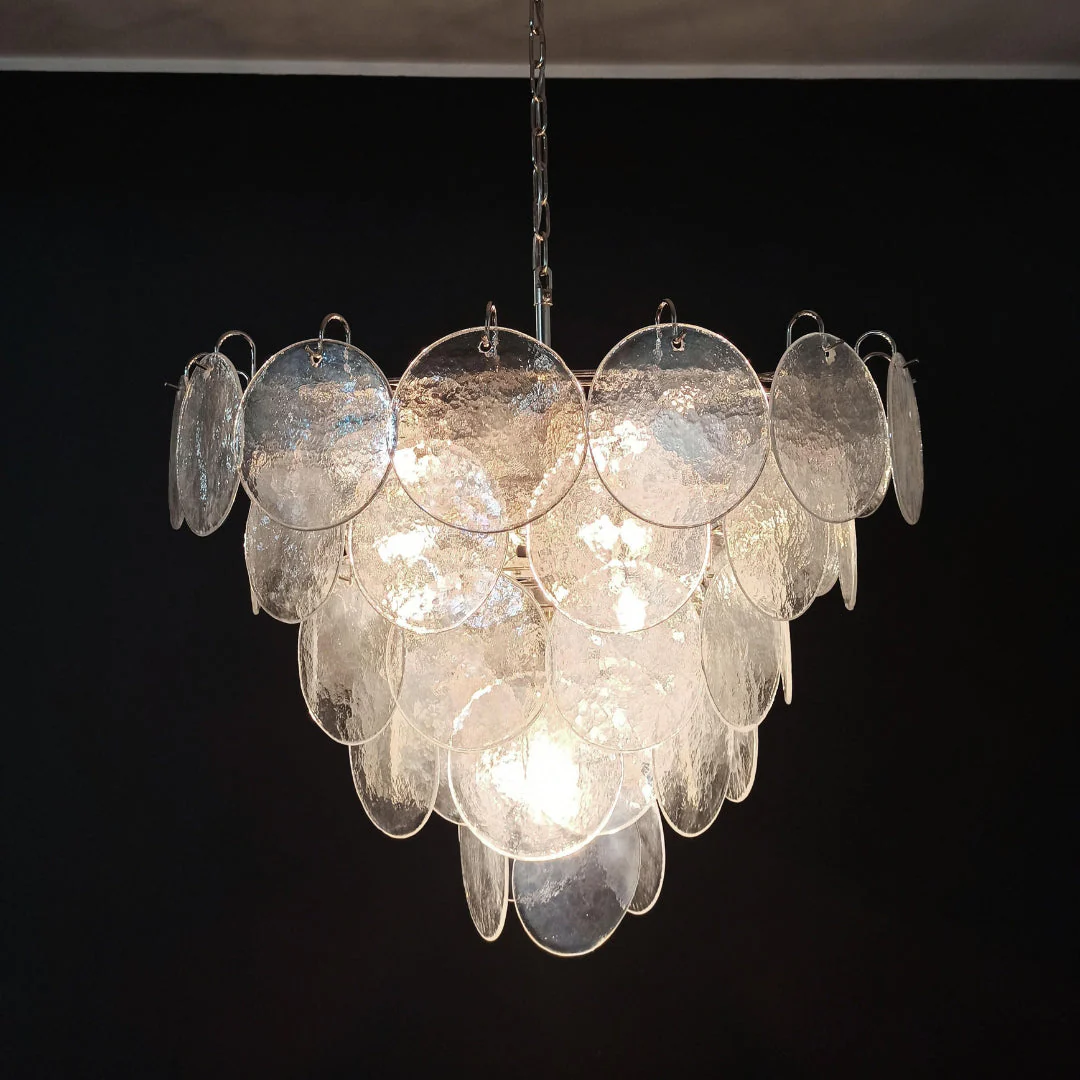 Murano Chandelier 57 Iridescent Glass - Image 22