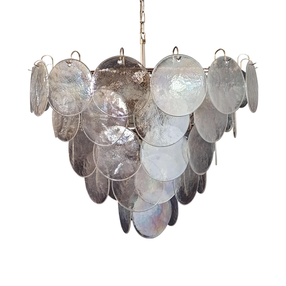 Murano Chandelier 57 Iridescent Glass - Image 25