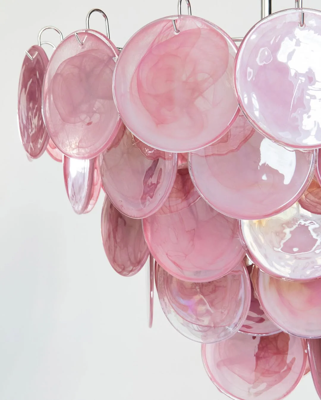 Murano Chandelier 57 Pink - Image 25