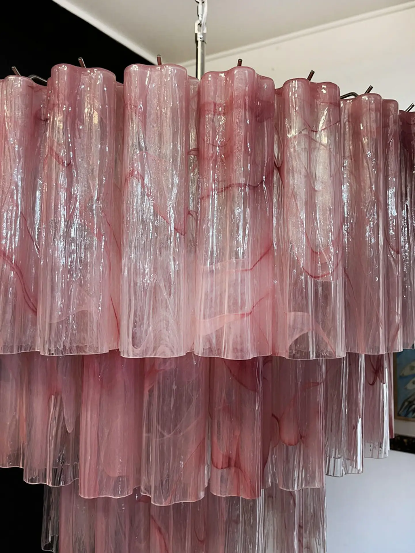 Murano Chandelier - 78 Tubes - Image 7