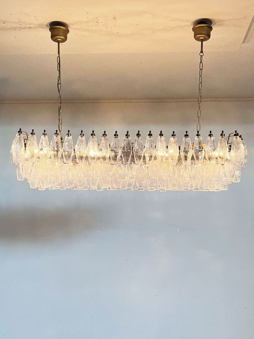 Murano Chandelier – Poliedri – 138 glass - Image 11