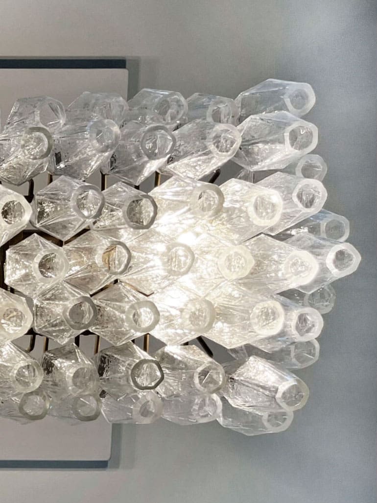 Murano Chandelier – Poliedri – 138 glass - Image 13
