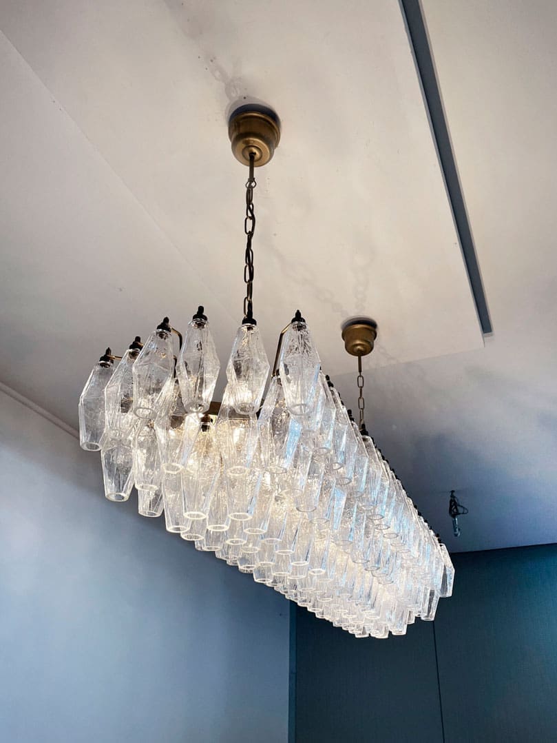 Murano Chandelier – Poliedri – 138 glass - Image 14
