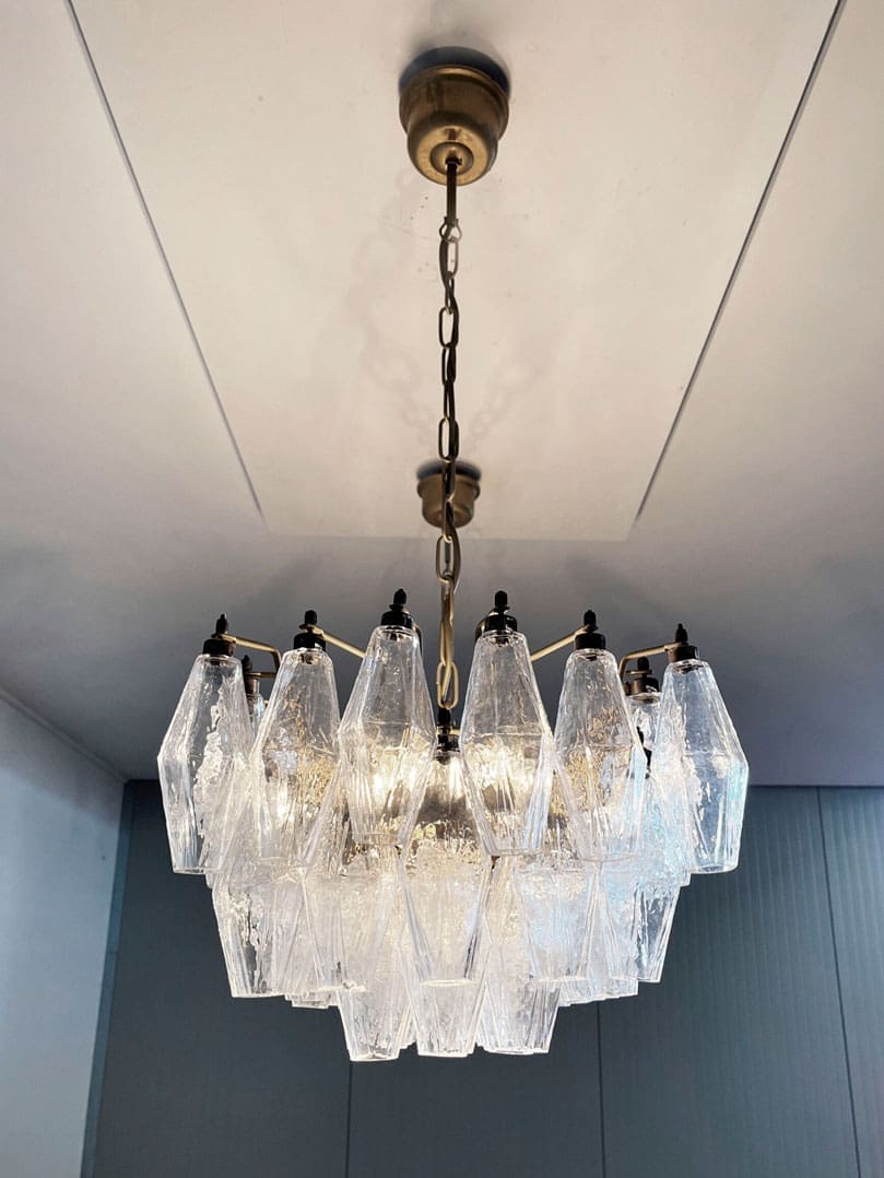 Murano Chandelier – Poliedri – 138 glass - Image 16