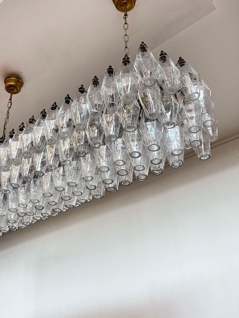 Murano Chandelier – Poliedri – 138 glass - Image 17