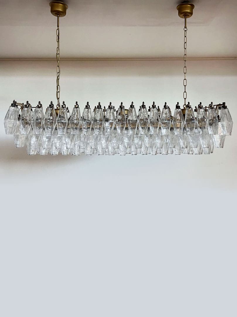 Murano Chandelier – Poliedri – 138 glass - Image 18