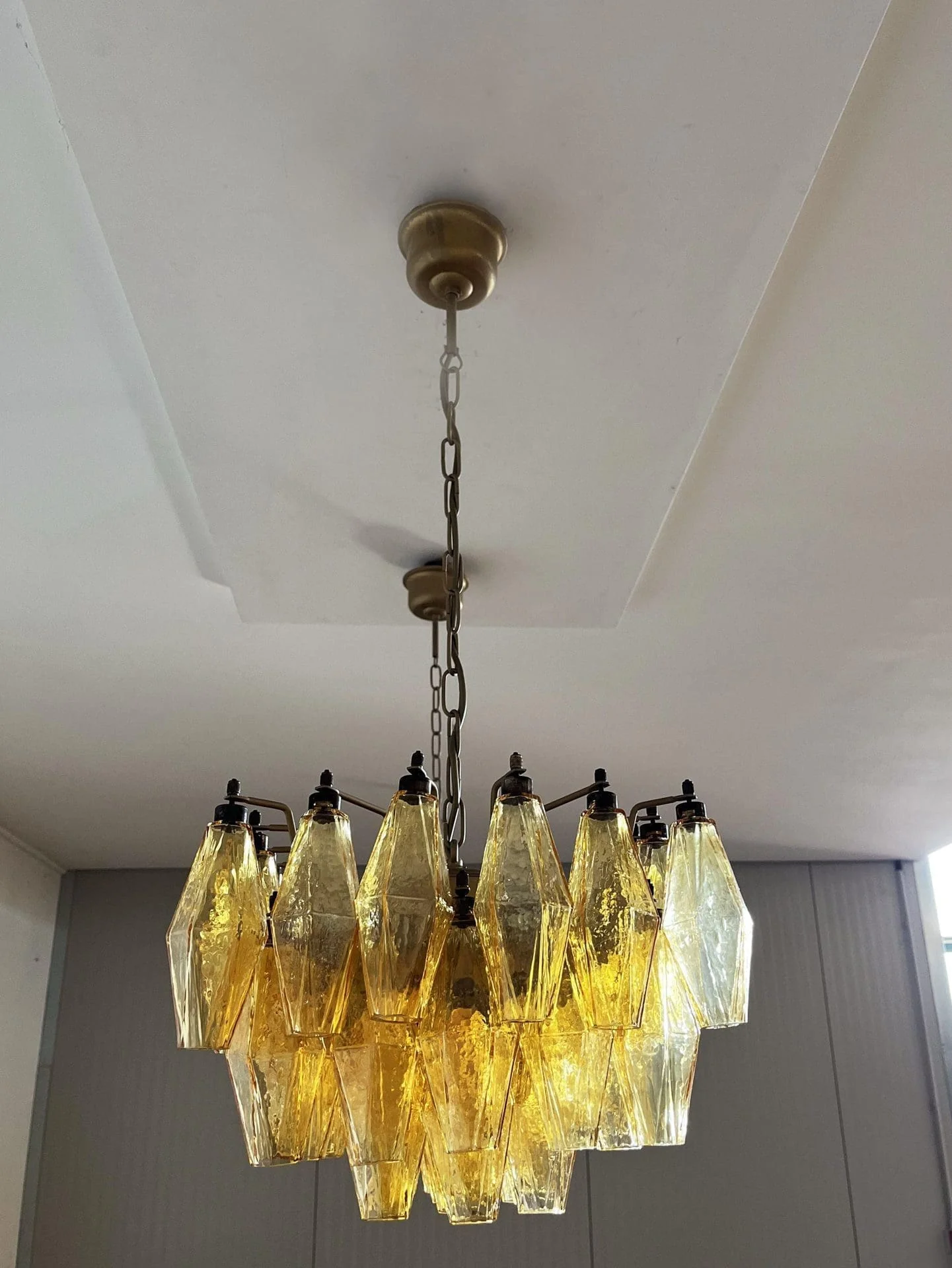 Murano Chandelier – Poliedri – 138 glass - Image 25
