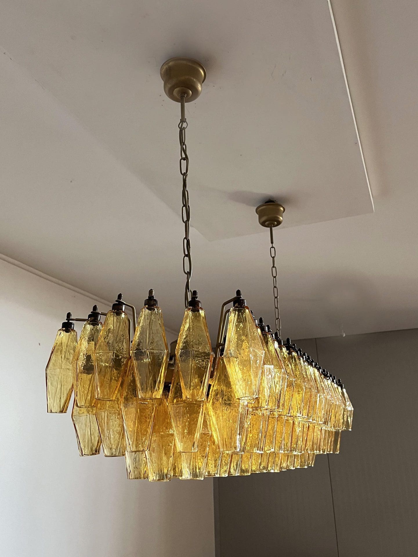 Murano Chandelier – Poliedri – 138 glass - Image 26
