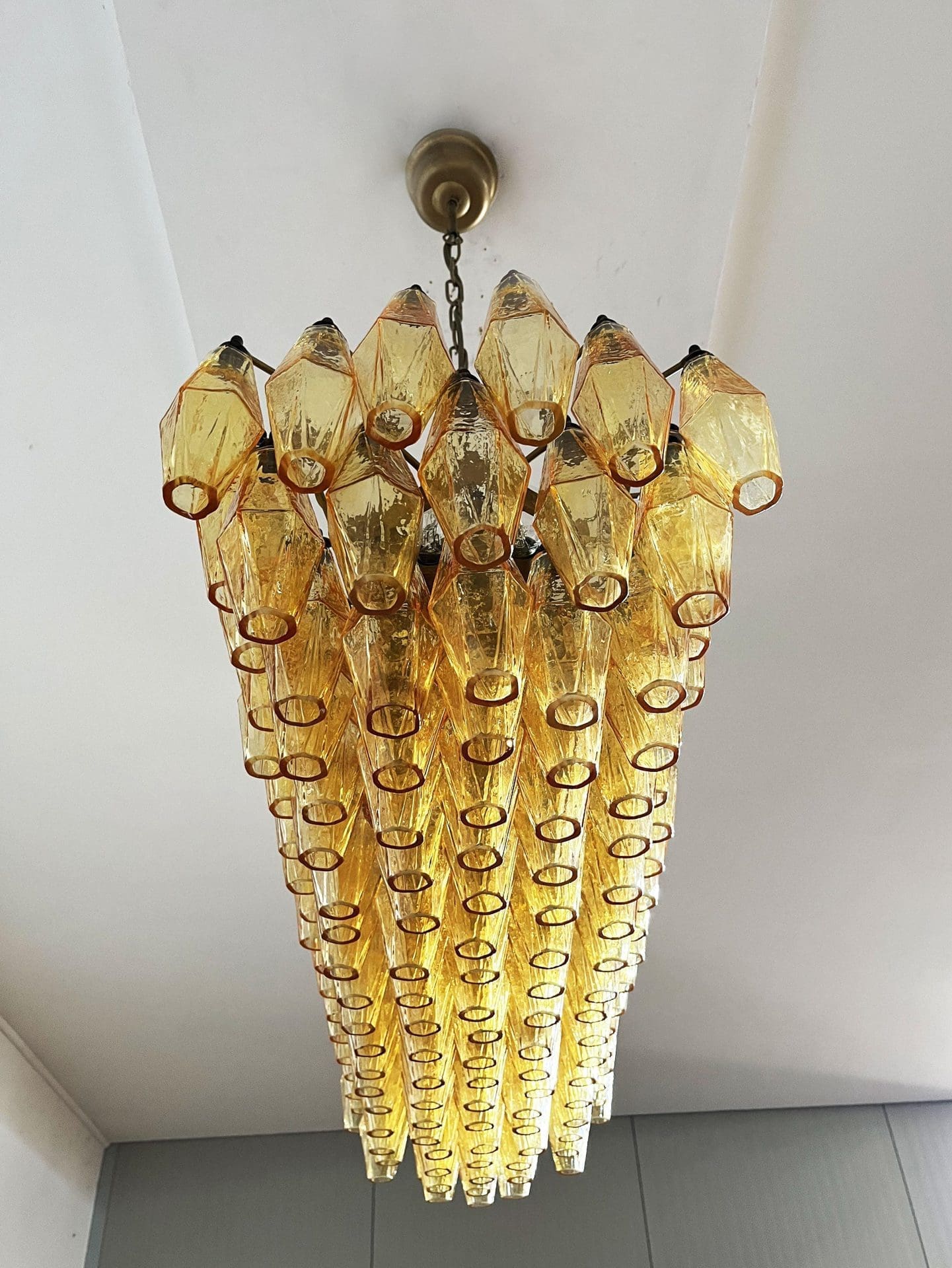 Murano Chandelier – Poliedri – 138 glass - Image 29