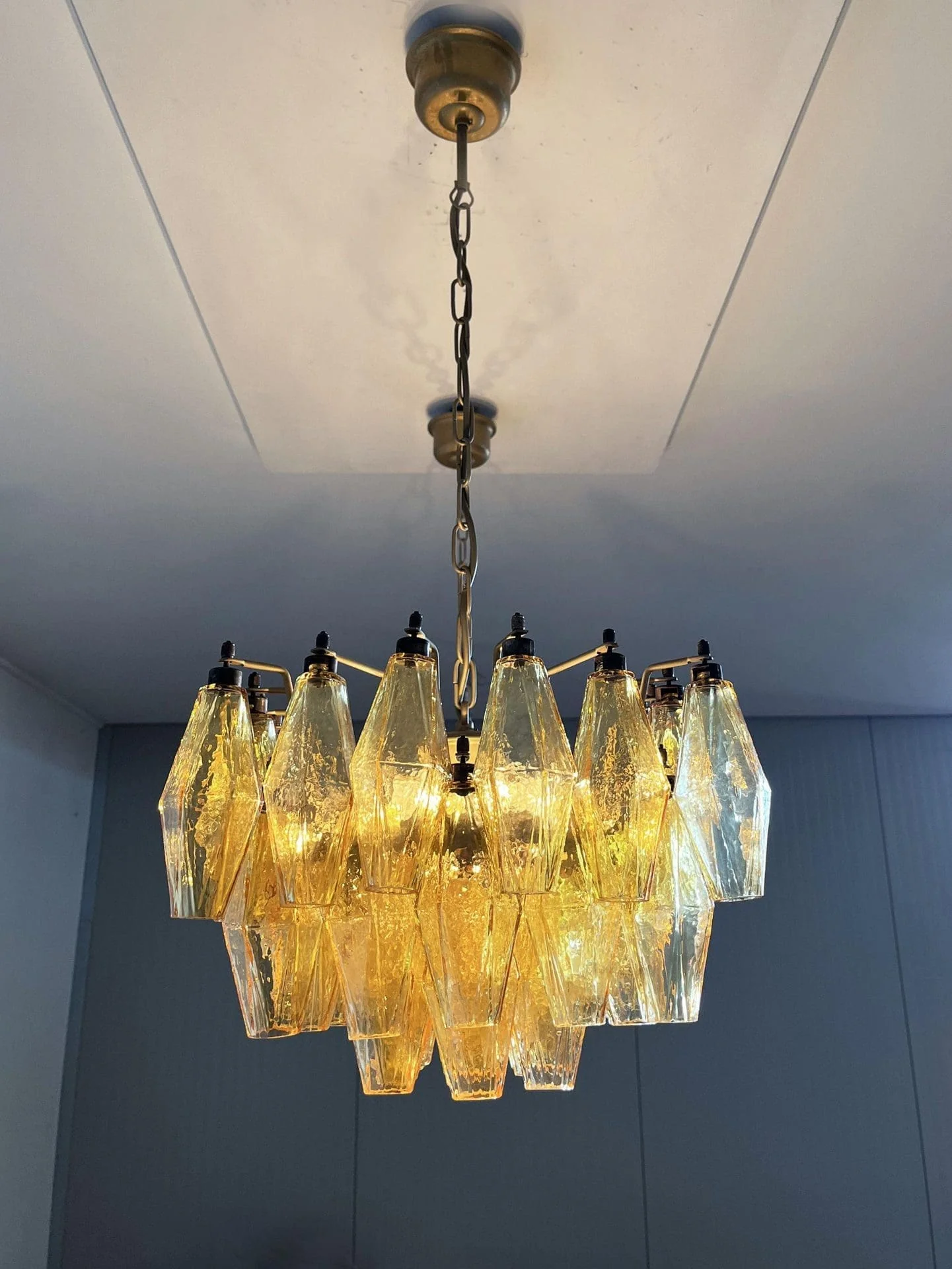 Murano Chandelier – Poliedri – 138 glass - Image 35
