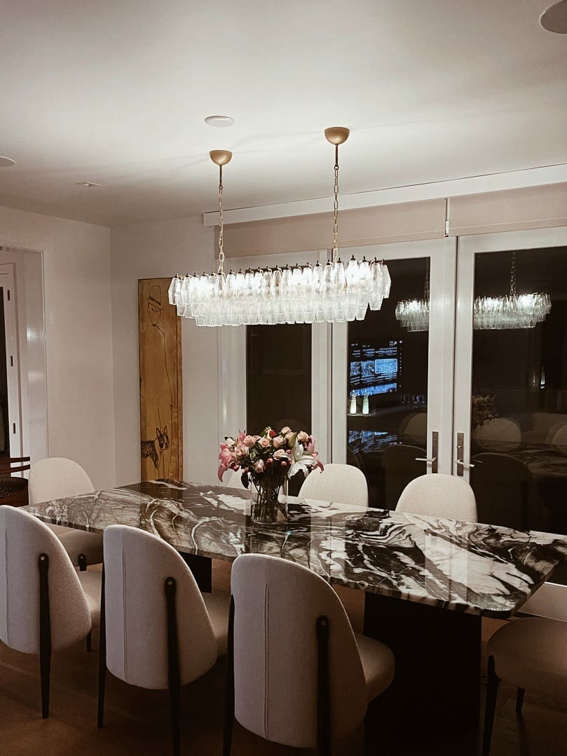 Murano Chandelier – Poliedri – 138 glass - Image 4