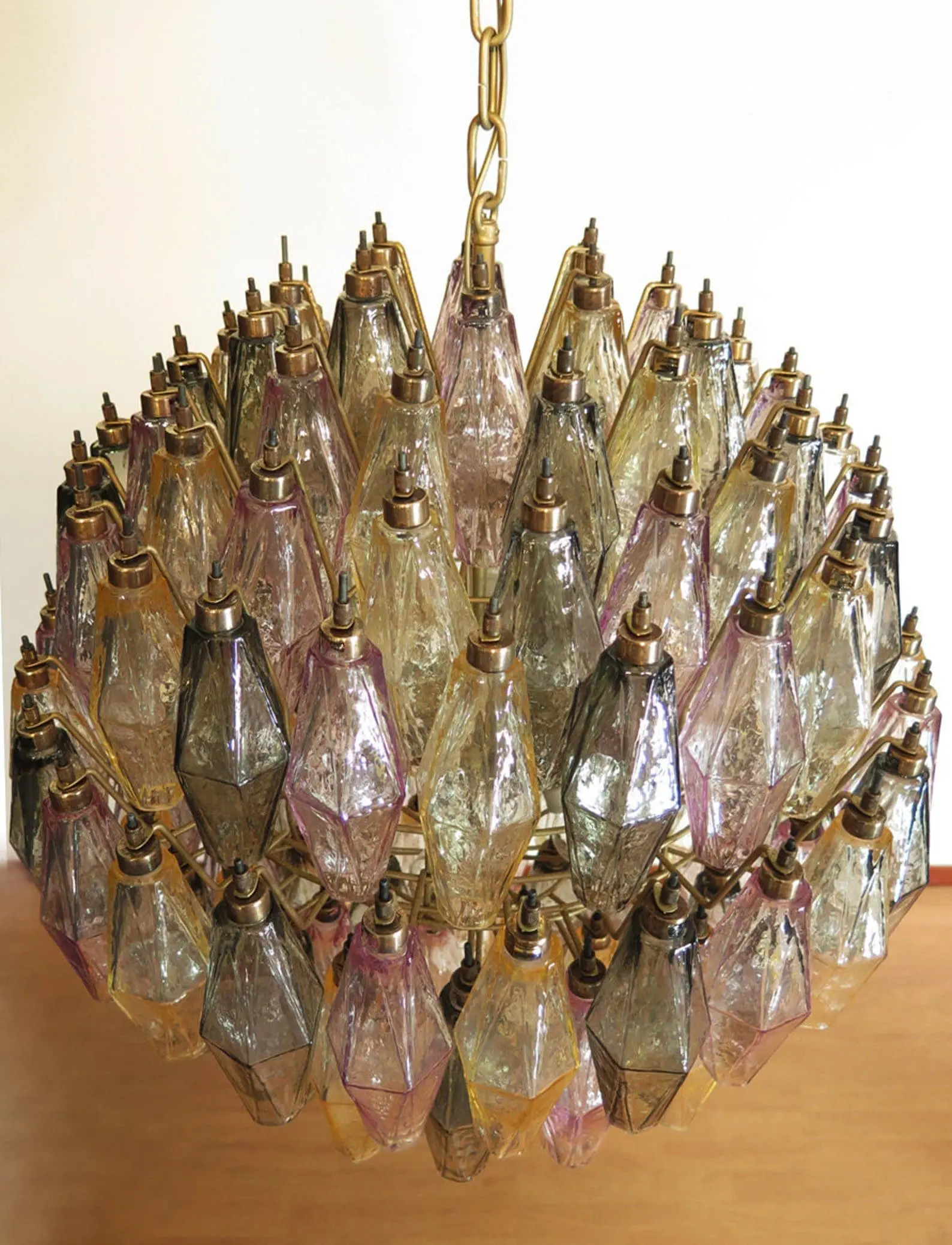 Murano Chandelier – Poliedri – 140 glass – Multi - Image 2