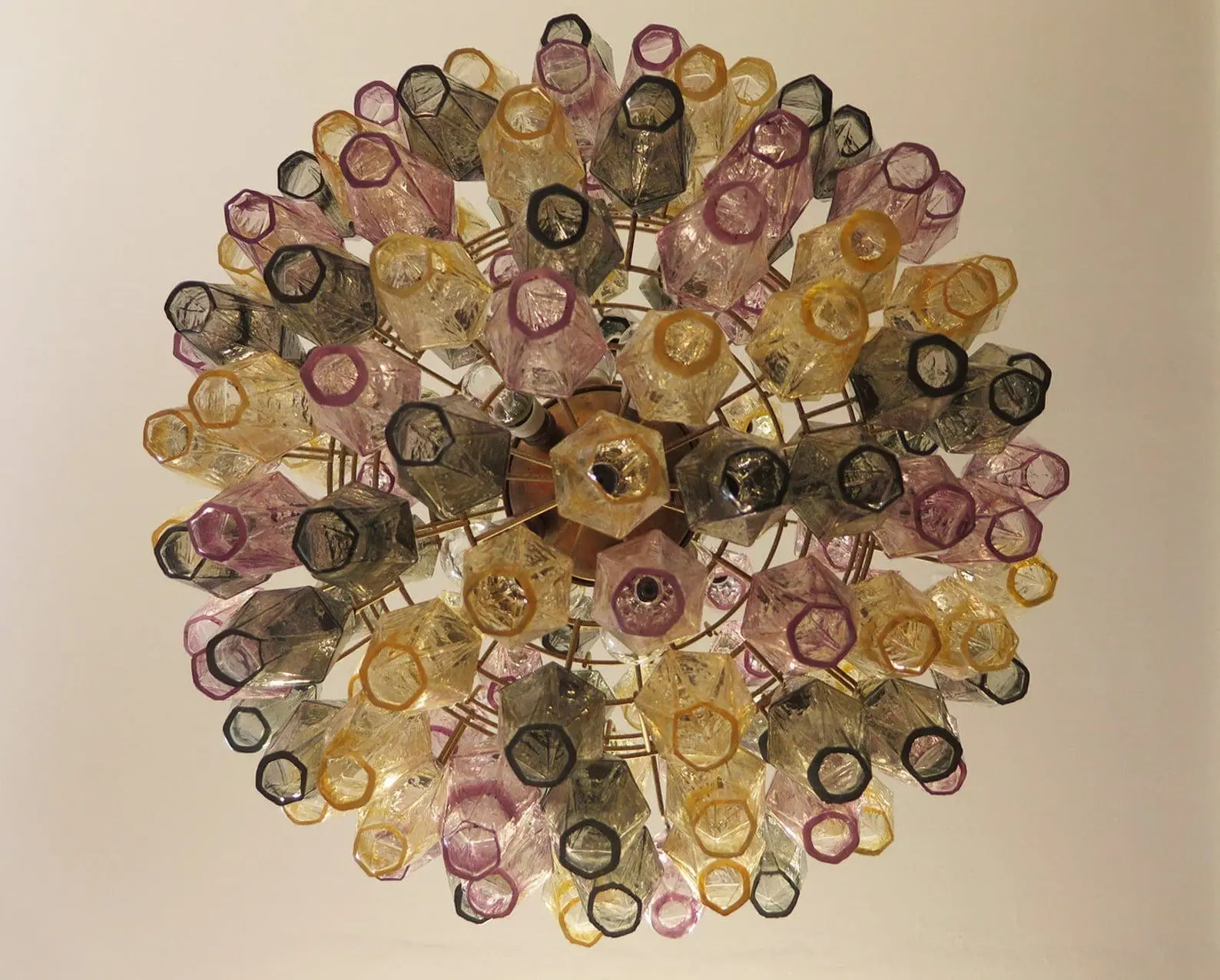 Murano Chandelier – Poliedri – 140 glass – Multi - Image 6