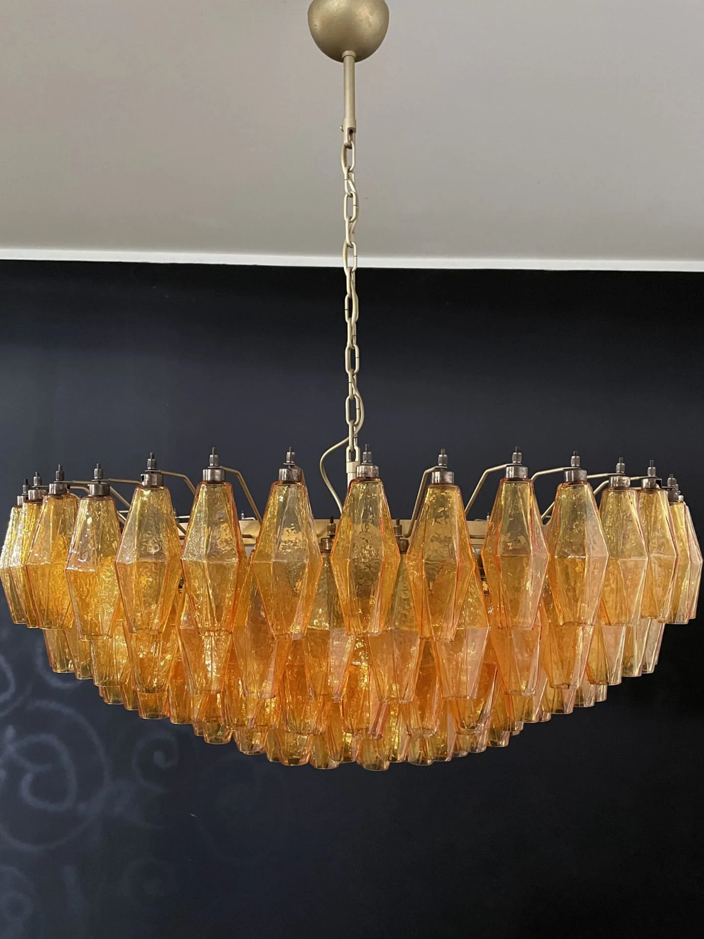 Murano Chandelier – Poliedri – 185 glass - Image 11