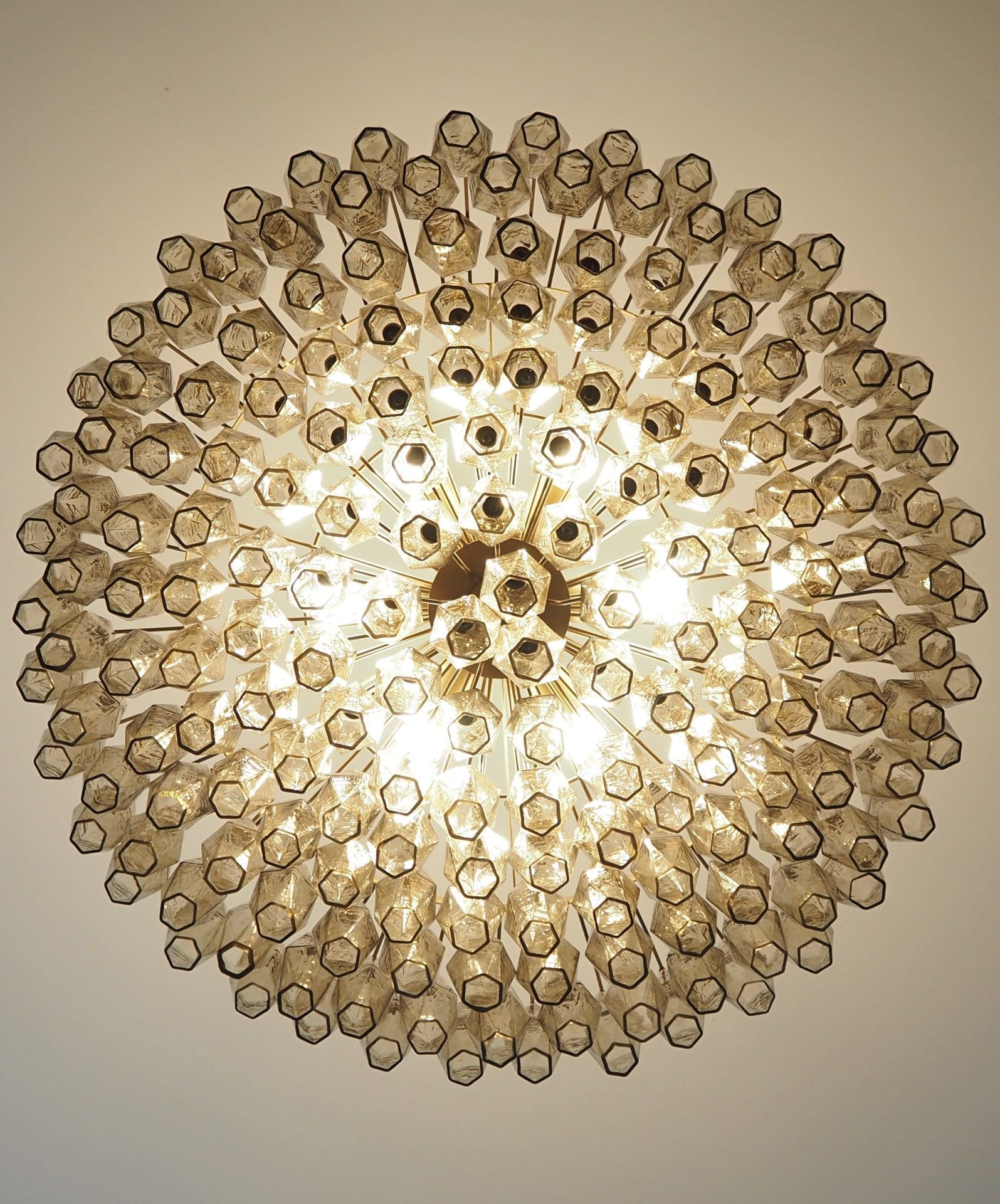 Murano Chandelier – Poliedri – 185 glass - Image 23
