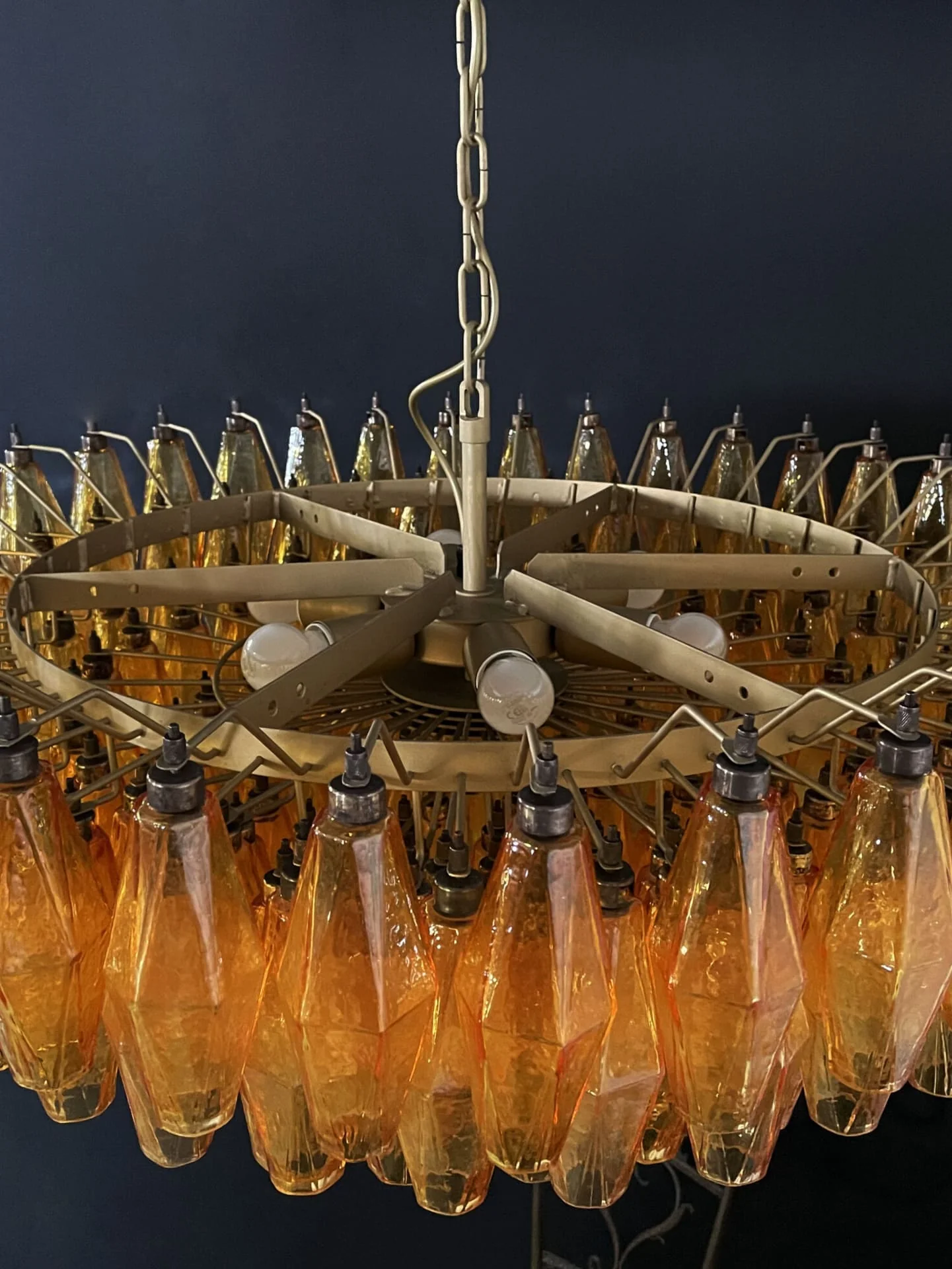Murano Chandelier – Poliedri – 185 glass - Image 9