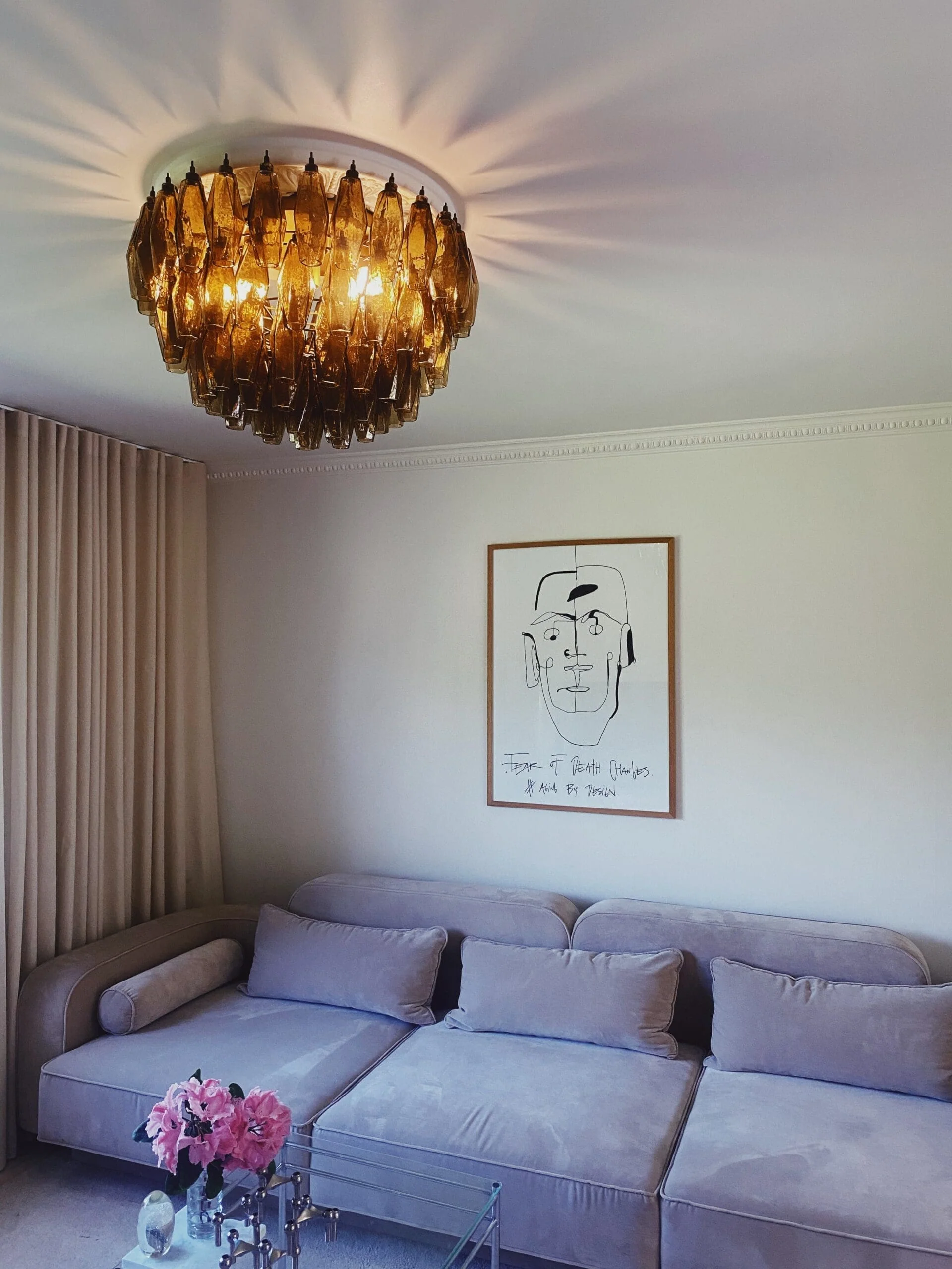 Murano Chandelier – Poliedri – 84 glasses - Image 18