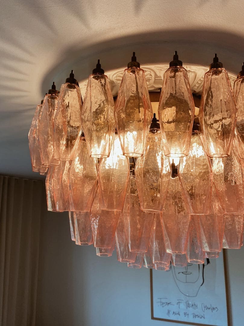 Murano Chandelier – Poliedri – 84 glasses - Image 4
