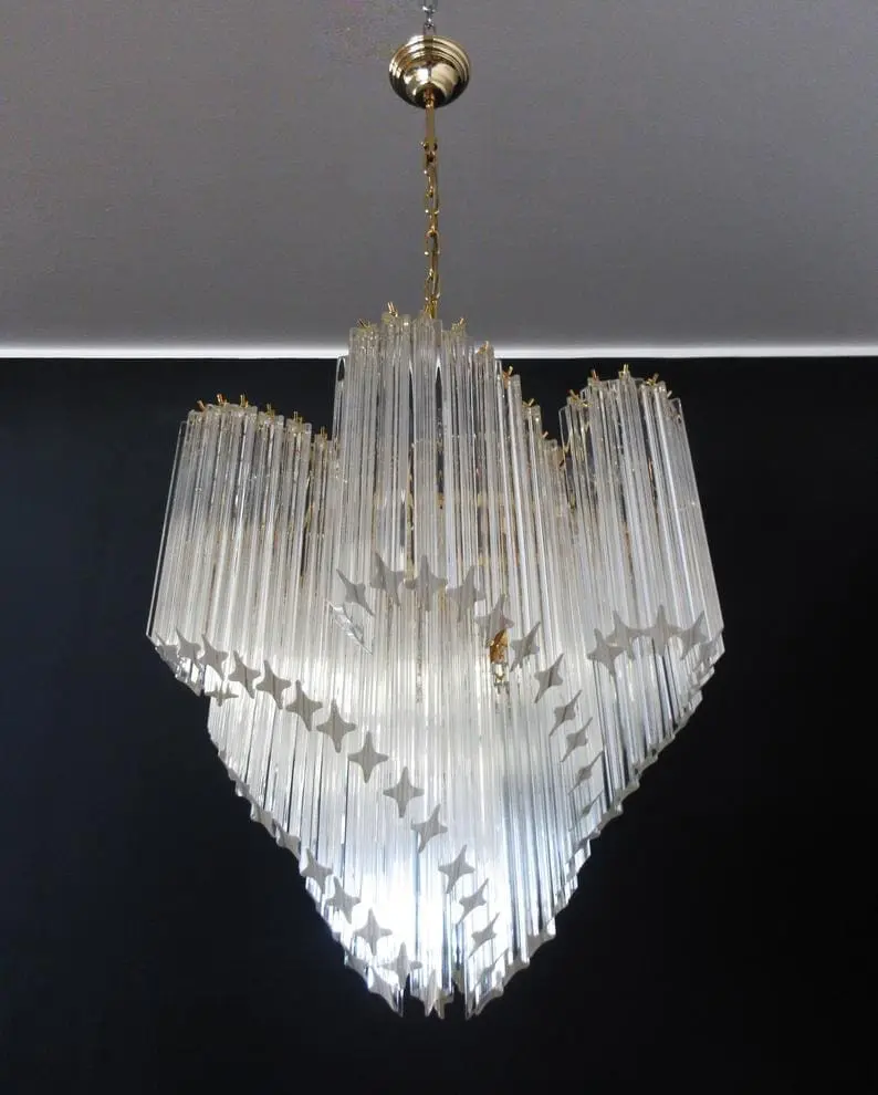 Murano Chandelier – Viennetta -114 prims – Transparent - Image 2