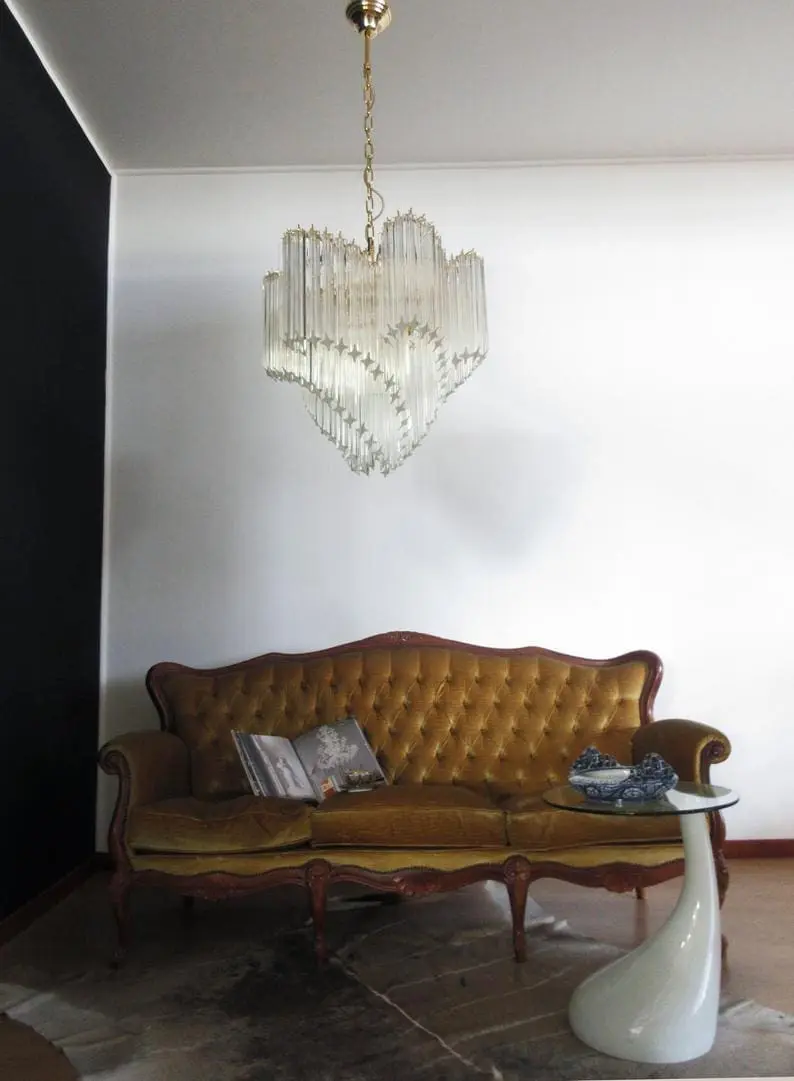 Murano Chandelier – Viennetta -114 prims – Transparent - Image 5