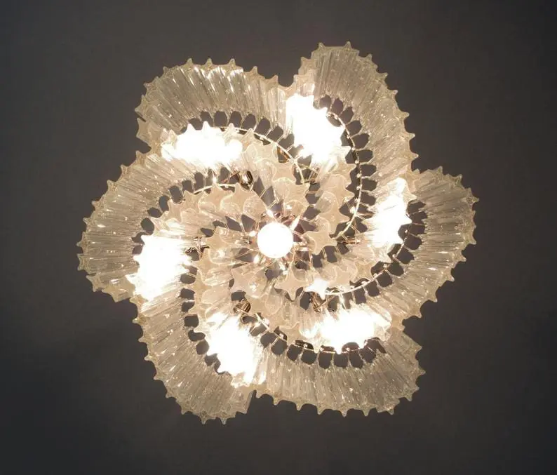 Murano Chandelier – Viennetta -114 prims – Transparent - Image 6