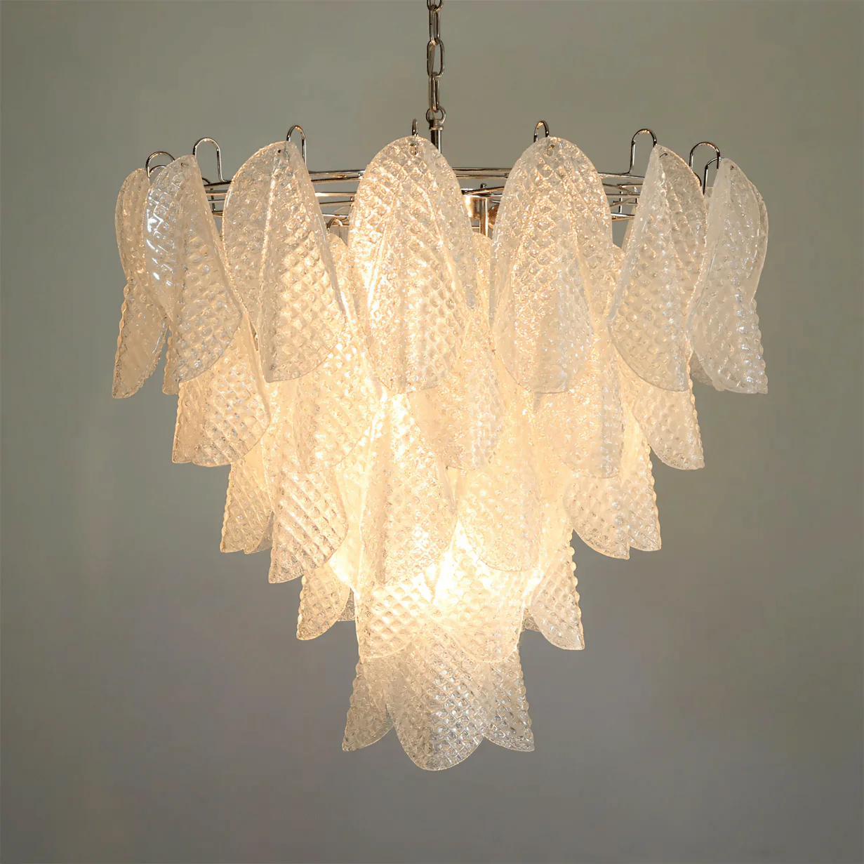 Murano Glass Teardrop Chandelier - Image 14
