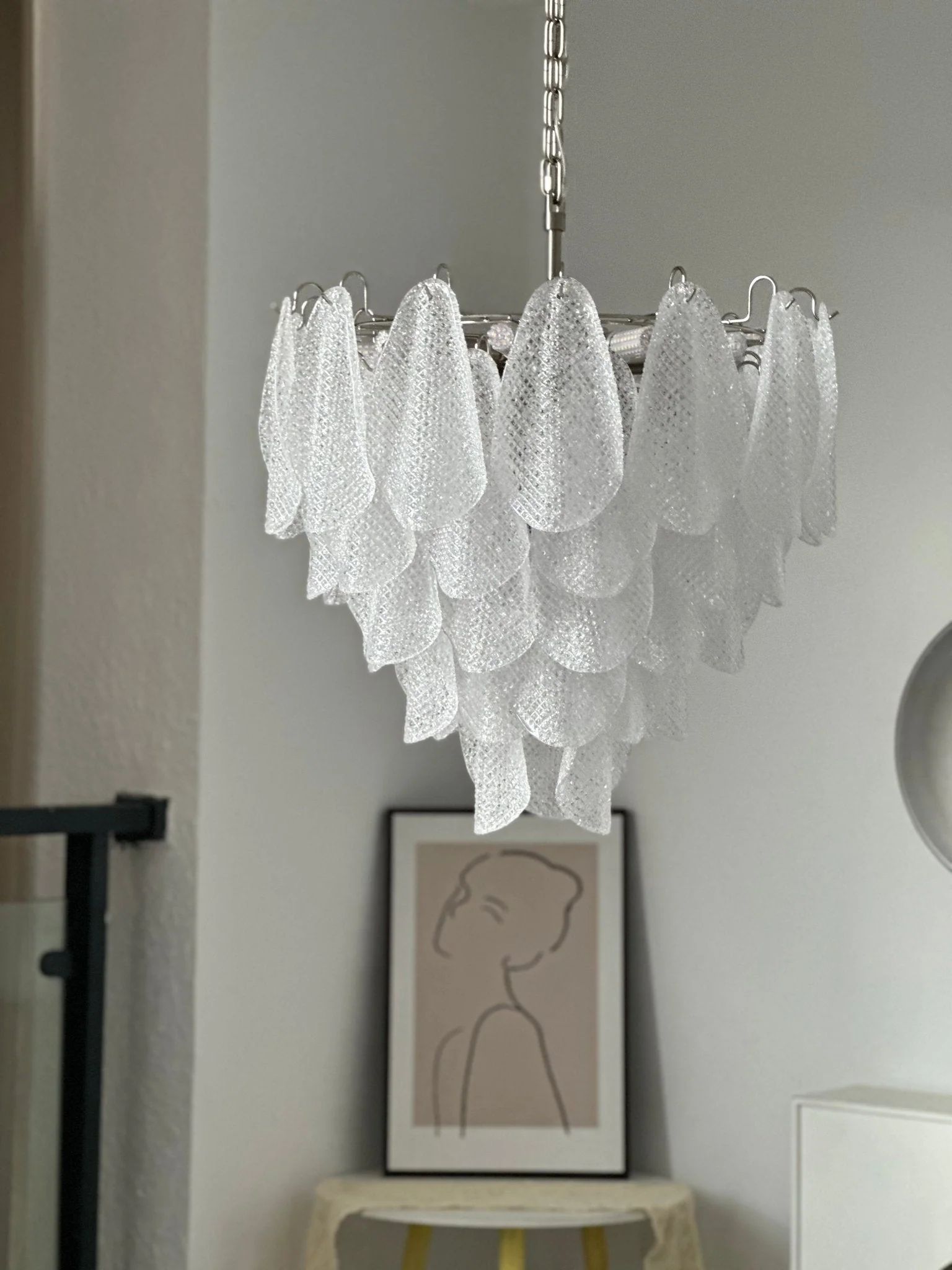 Murano Glass Teardrop Chandelier - Image 18