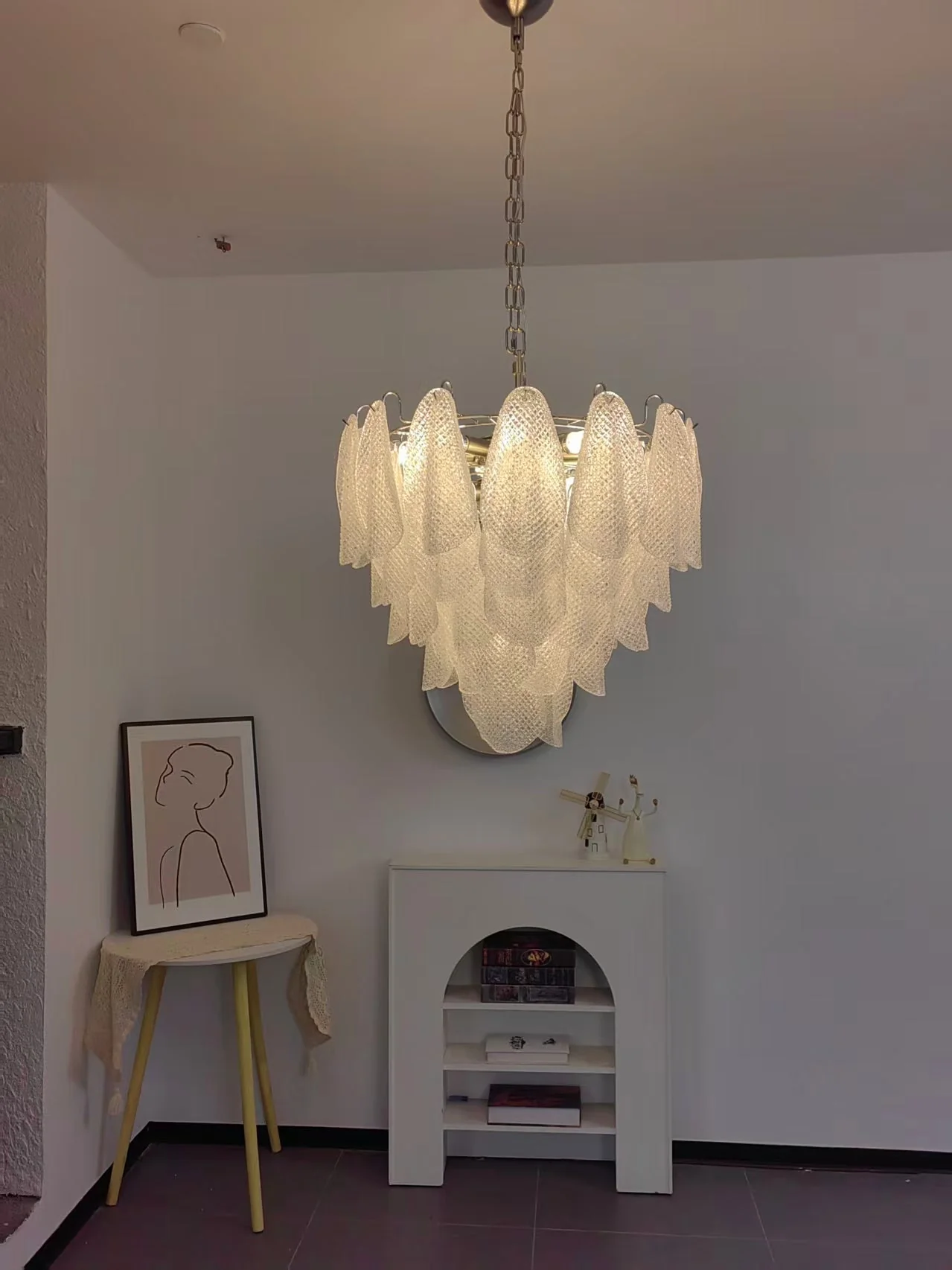 Murano Glass Teardrop Chandelier - Image 6