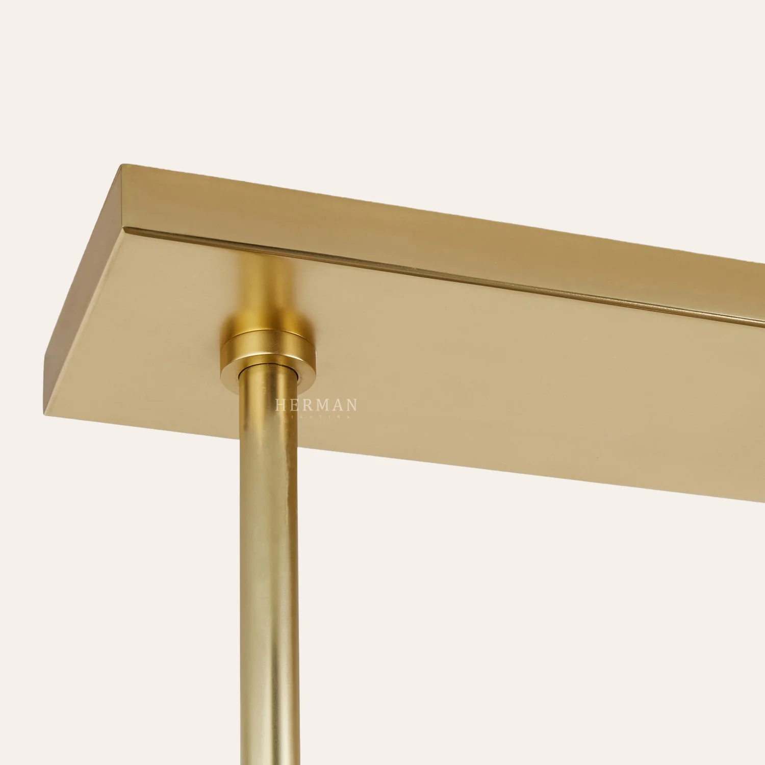 Nadia Alabaster Linear Chandelier 42" Width - Image 6