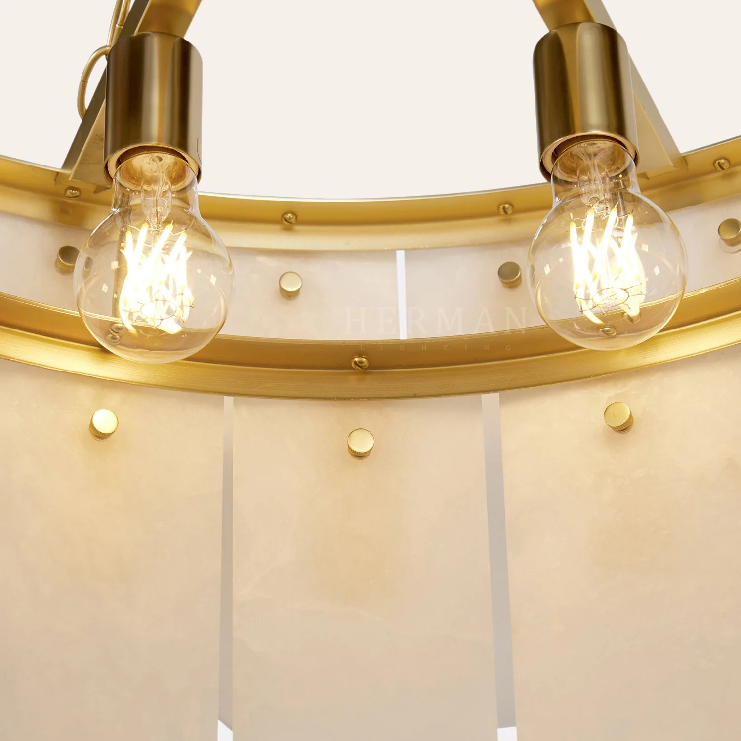 Nadia Alabaster Chandelier 30" 41" - Image 20