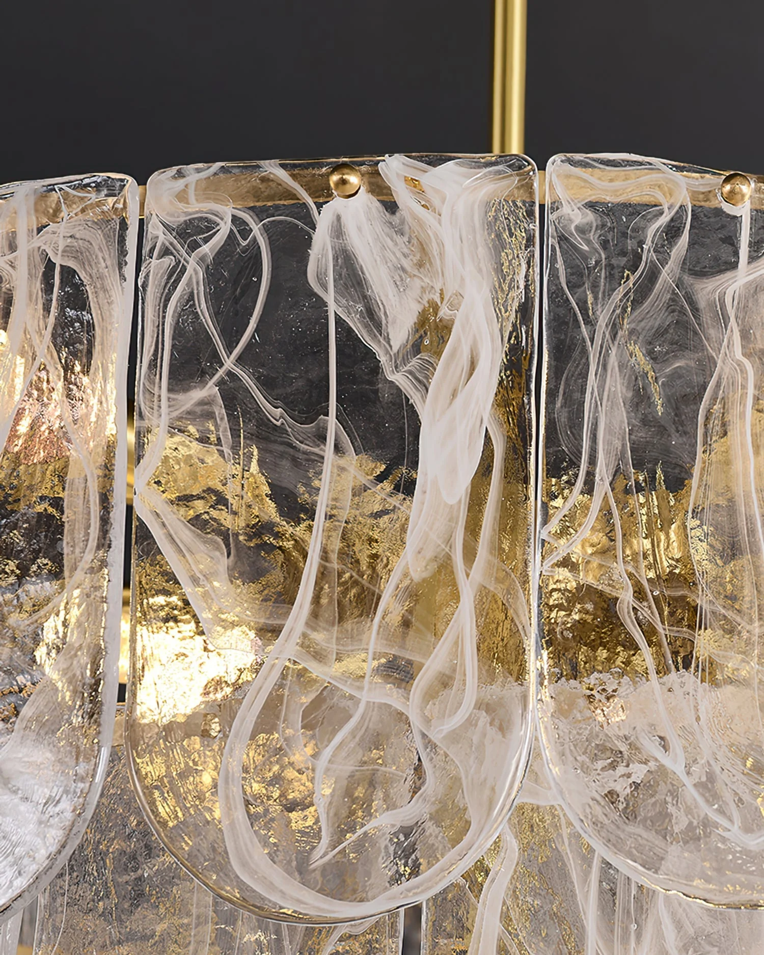 Nason Brass Chandelier - Image 12