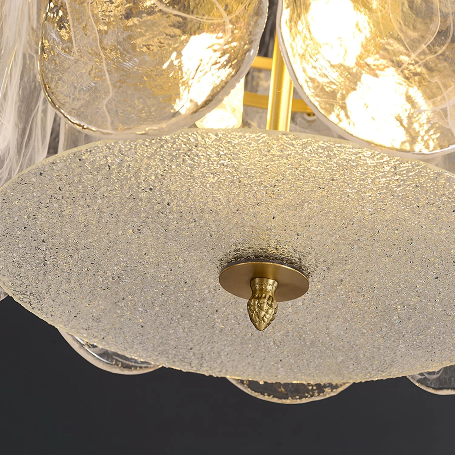 Nason Brass Chandelier - Image 6
