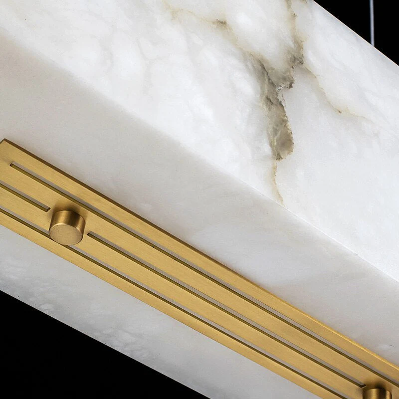 Natural Marble Dining Room Chandelier - Image 3