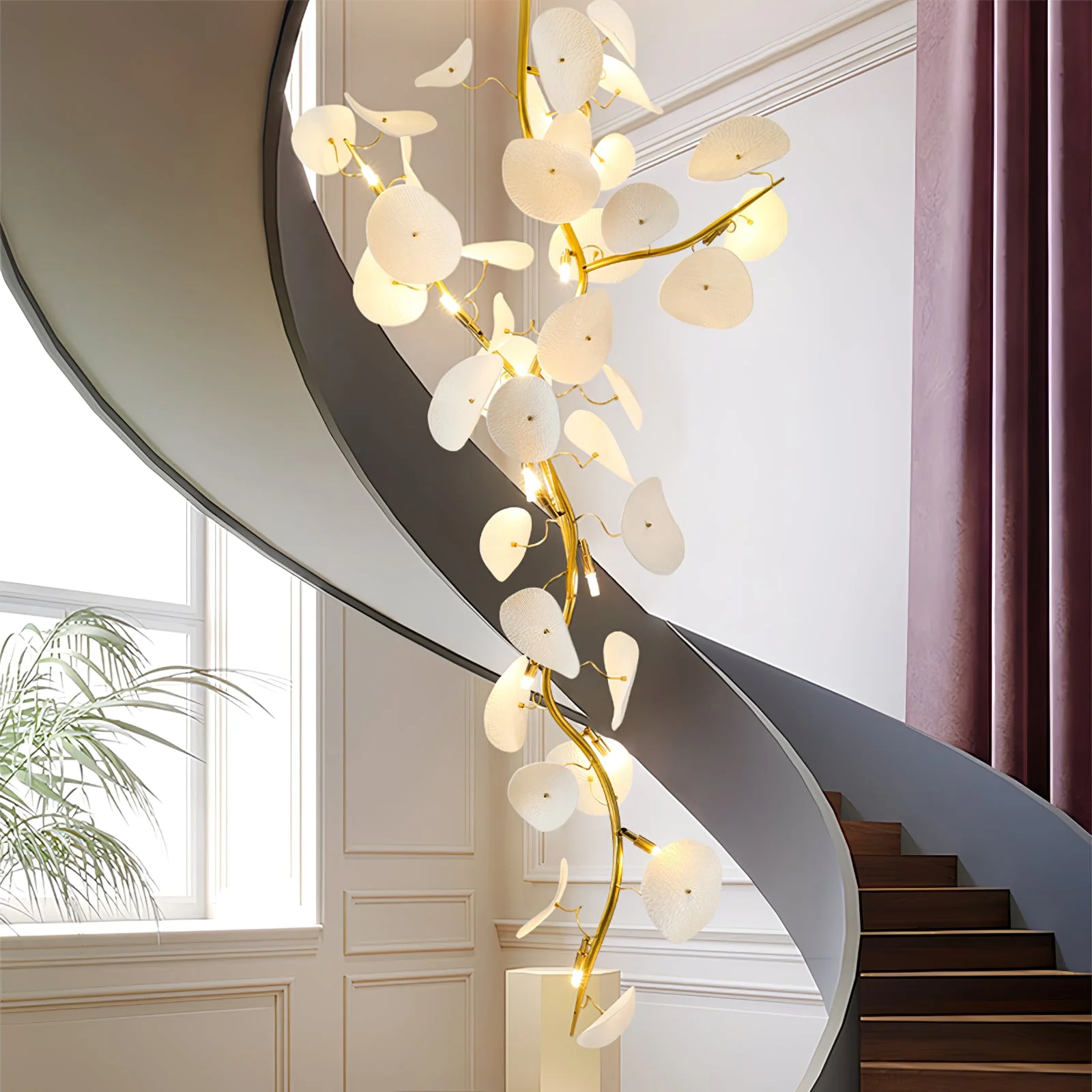Nebula Petal Chandelier - Image 14