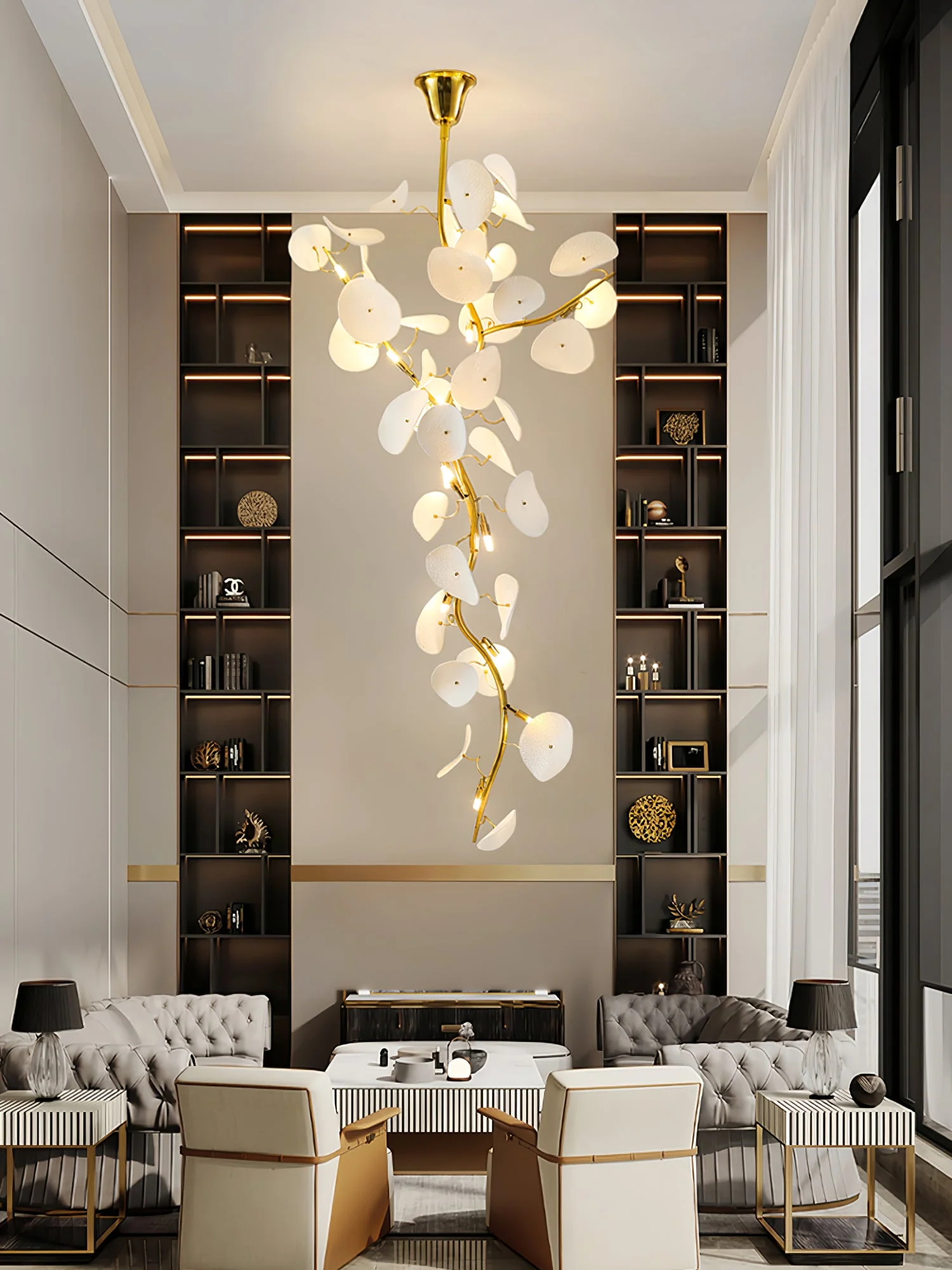 Nebula Petal Chandelier - Image 6