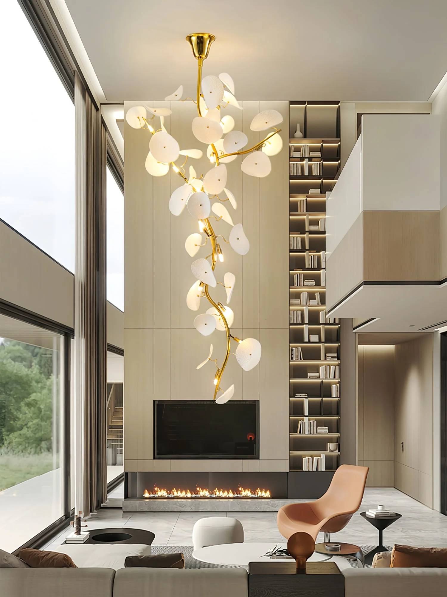 Nebula Petal Chandelier - Image 7
