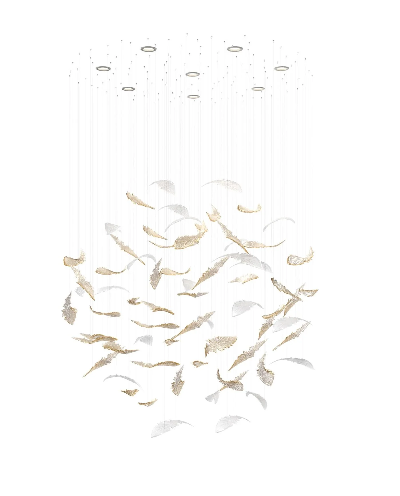 Nectar Leaves Chandelier - Image 9