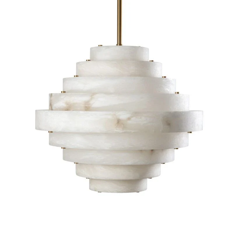 Neptune Alabaster Chandelier - Image 3